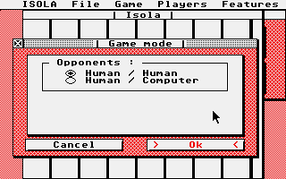 Isola atari screenshot